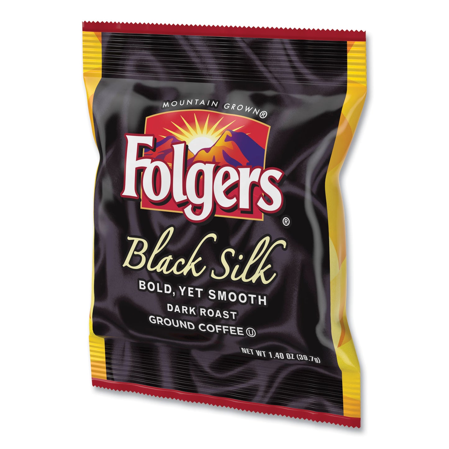 Folgers Coffee, Black Silk, 1.4 oz Packet, 42/Carton (00019)