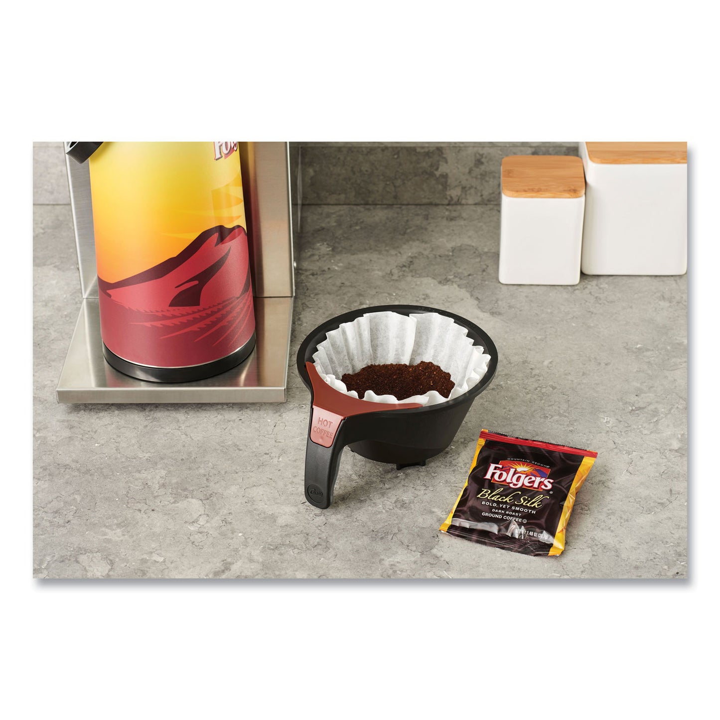 Folgers Coffee, Black Silk, 1.4 oz Packet, 42/Carton (00019)