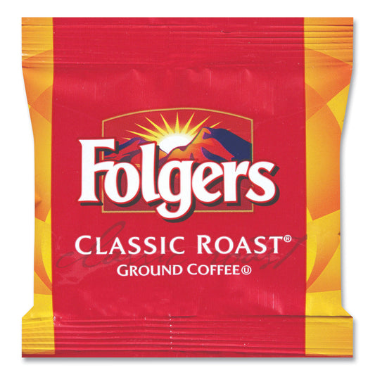 Folgers Coffee, Classic Roast, 0.9 oz Fractional Packs, 36/Carton (06125)