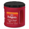 Folgers Coffee, Classic Roast, Ground, 25.9 oz Canister, 6/Carton (20421CT)