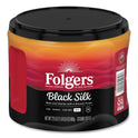 Folgers Coffee, Black Silk, 22.6 oz Canister (20540)