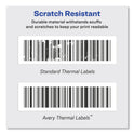 Avery Multipurpose Thermal Labels, 4 x 2.94, 300/Roll, 1 Roll/Box (4190)