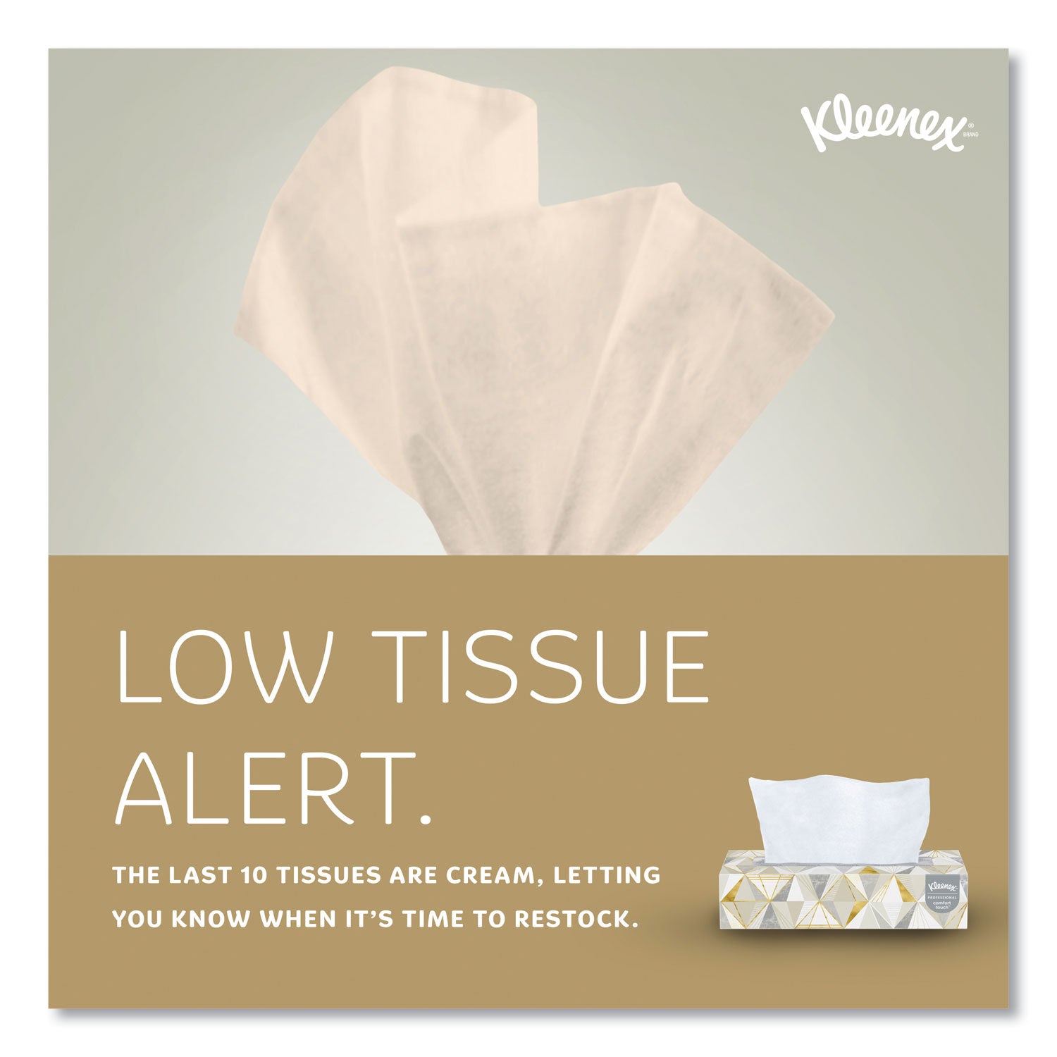 Kleenex White Facial Tissue for Business, 2-Ply, 125 Sheets/Box, 12 Boxes/Carton (03076)