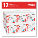 WypAll L30 Towels, Quarter Fold, 12.5 x 12, 90/Polypack, 12 Polypacks/Carton (05812)