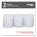 WypAll Power Clean Wipers for Solvents WetTask Customizable Wet Wiping System, Wipers Only, 9 x 15, White, 275/Roll, 2 Rolls/Carton (06006)