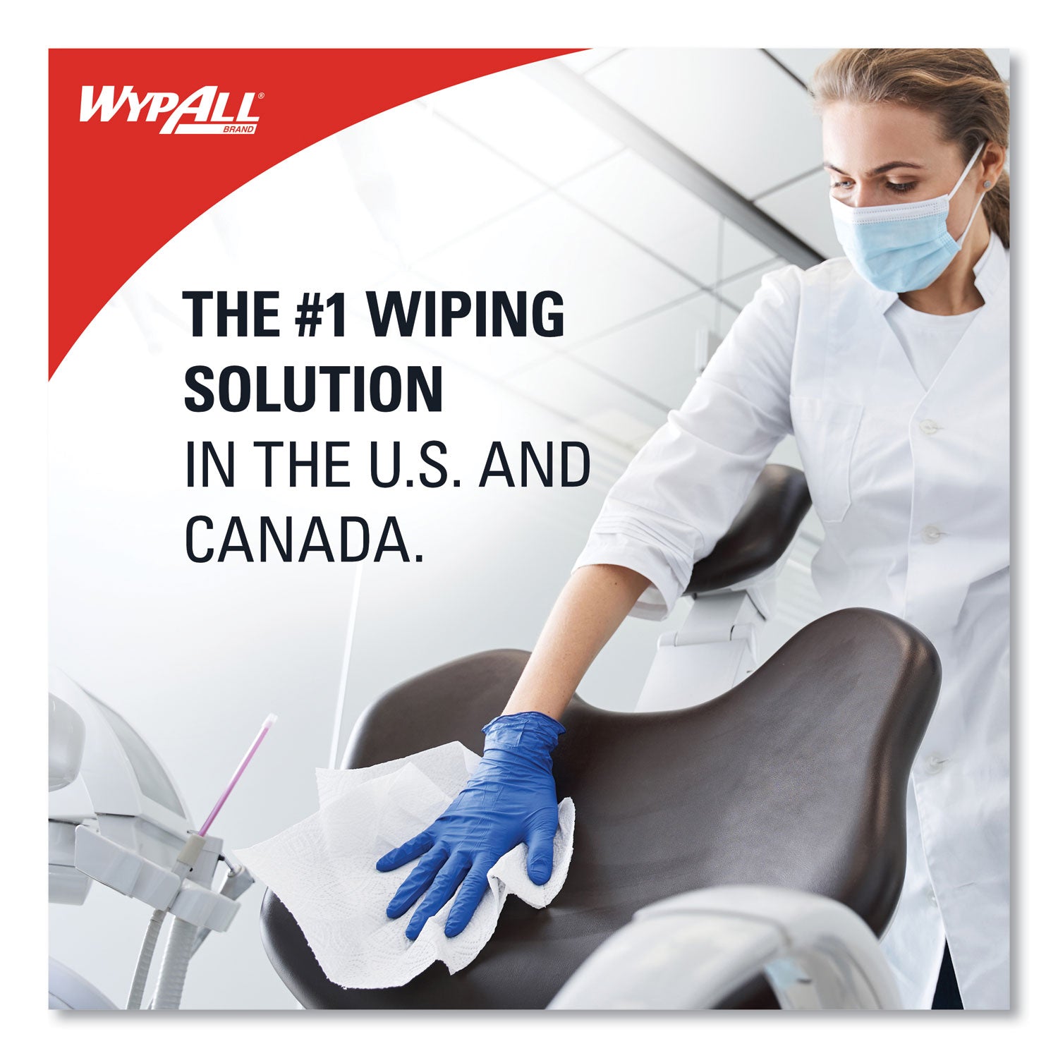 WypAll Critical Clean WetTask Wipers and Bucket for Bleach, Disinfectants, and Sanitizers (06411)