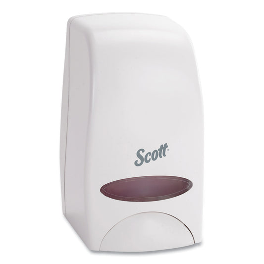 Scott Essential Manual Skin Care Dispenser, 1,000 mL, 5 x 5.25 x 8.38, White (92144)