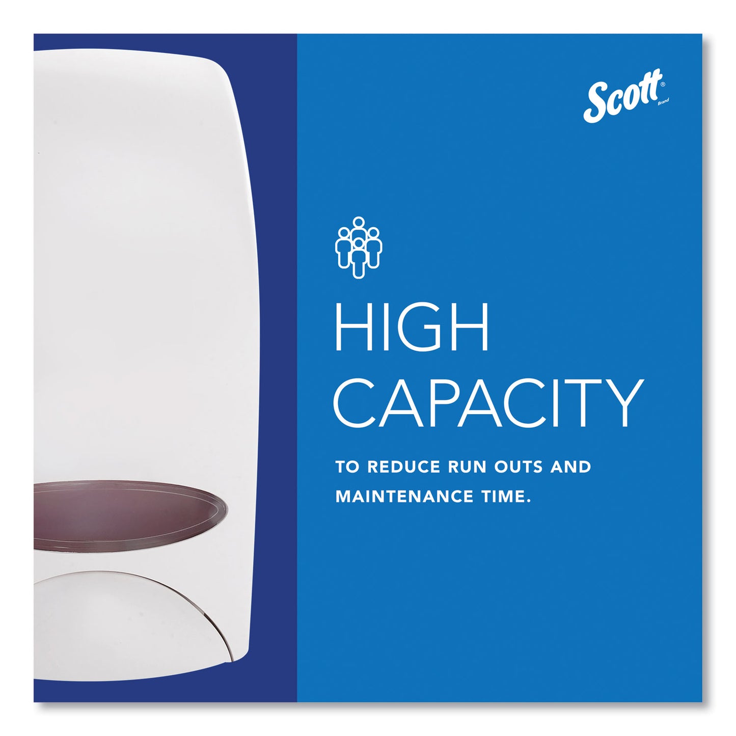 Scott Essential Manual Skin Care Dispenser, 1,000 mL, 5 x 5.25 x 8.38, White (92144)