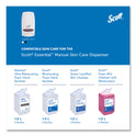 Scott Essential Manual Skin Care Dispenser, 1,000 mL, 5 x 5.25 x 8.38, White (92144)