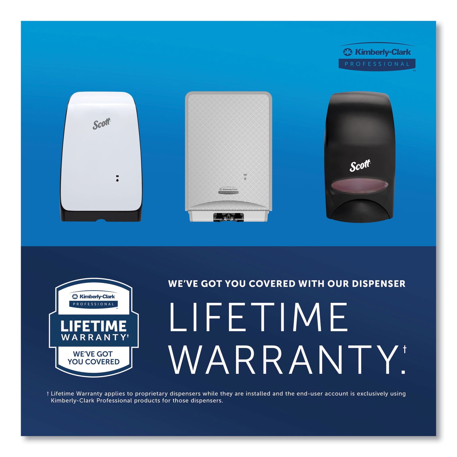 Scott Essential Manual Skin Care Dispenser, 1,000 mL, 5 x 5.25 x 8.38, White (92144)