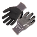 ergodyne ProFlex 7043 ANSI A4 Nitrile Coated CR Gloves, Gray, Small, 1 Pair (10522)