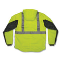 ergodyne GloWear 8275 Class 2 Heavy-Duty Hi-Vis Workwear Sherpa Lined Jacket, 3X-Large, Lime (23977)