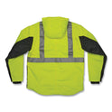 ergodyne GloWear 8275 Class 2 Heavy-Duty Hi-Vis Workwear Sherpa Lined Jacket, X-Large, Lime (23975)