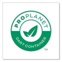 SOLO Compostable Paper Hot Cups, ProPlanet Seal, 10 oz, White/Green, 50/Pack (370PLAPLATPK)