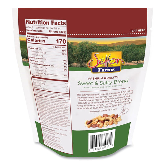 Setton Farms Sweet and Salty Blend, 4 oz Bag, 10/Carton (5913)