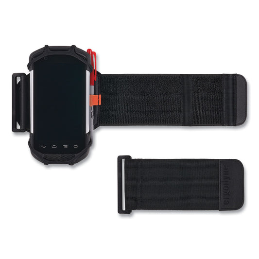 ergodyne Squids 5546 Scanner Wrist Mount Extender Strap, 4 x 5 x 0.5, Elastic, Black (19146)