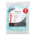 WypAll Power Clean ProScrub Pre-Saturated Wipes, 12 x 9.5, Citrus Scent, Green, 75/Pack, 6 Packs/Carton (91367CT)