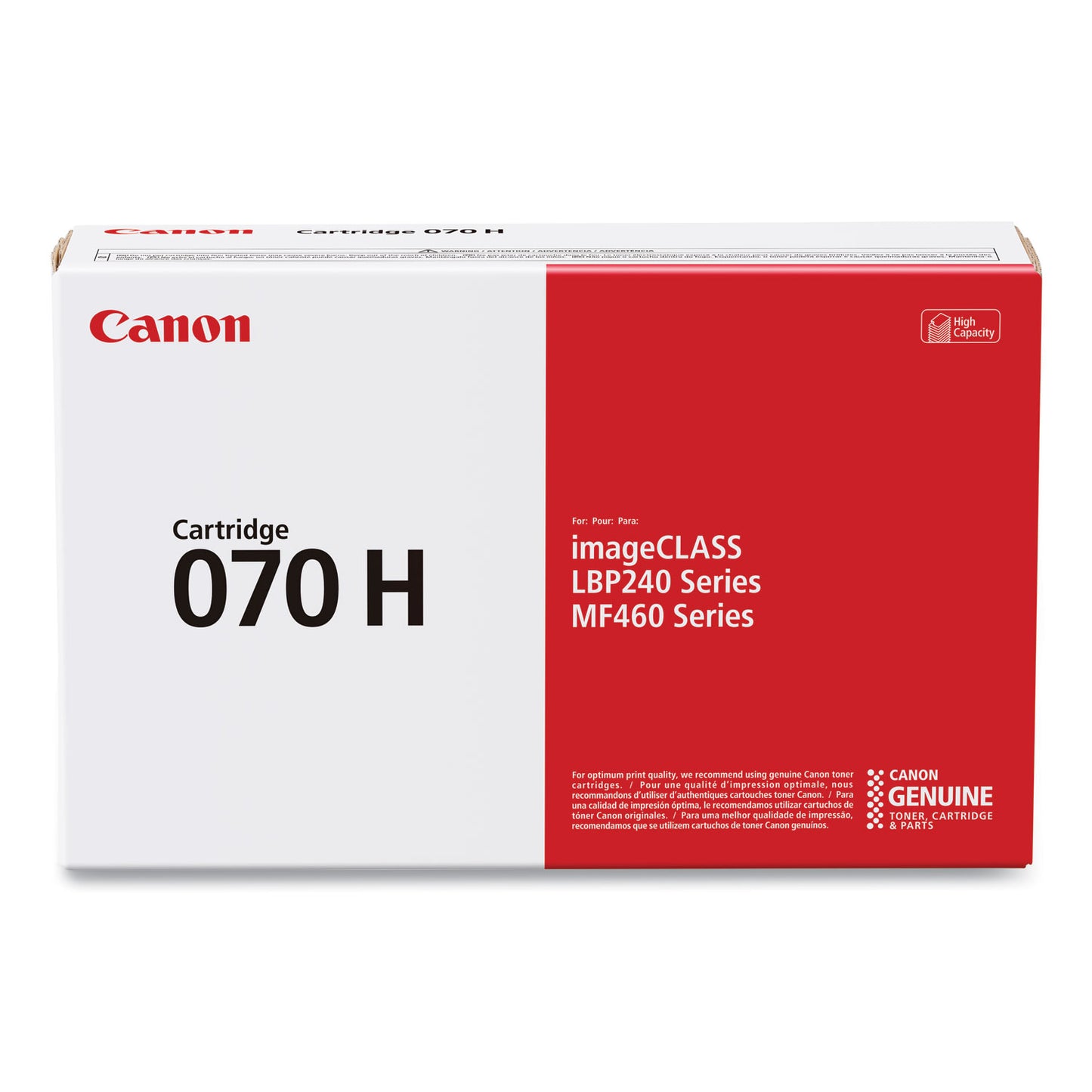 Canon 5640C001 (070H) High-Yield Toner, 10,200 Page-Yield, Black