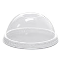 Karat PET Lids, Fits 8 oz to 10 oz Cold Cups, Dome Lid, Clear, 1,000/Carton (CKDL78)