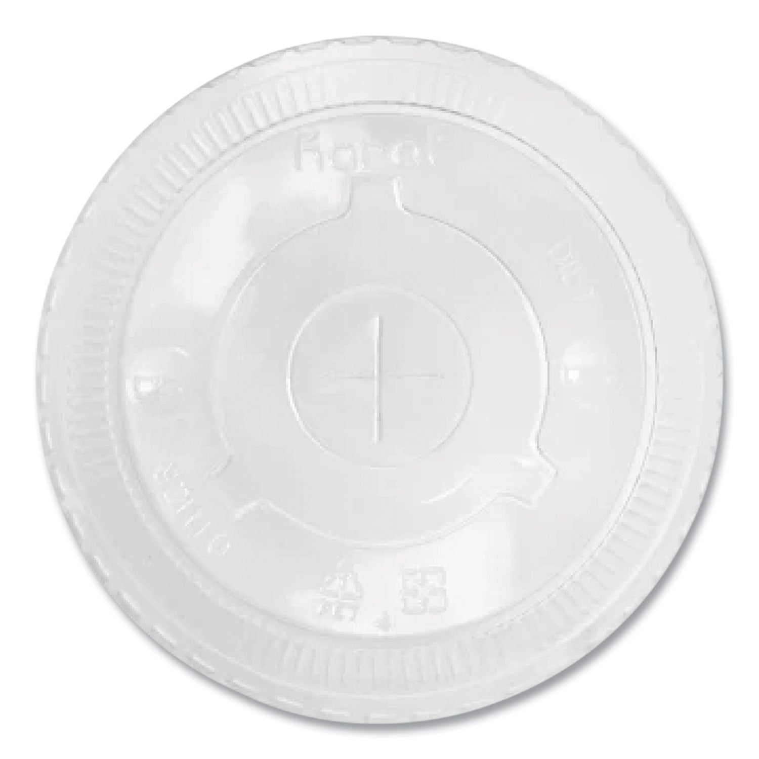 Karat PET Lids, Fits 32 oz Cold Cups, Flat Lid, Clear, 600/Carton (KRTCKCL1045)