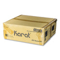 Karat PET Lids, Fits 8 oz to 10 oz Cold Cups, Dome Lid, Clear, 1,000/Carton (CKDL78)