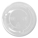 Karat PET Lids, Fits 8 oz to 10 oz Cold Cups, No Hole Flat Lid, Clear, 1,000/Carton (CKC78TSNH)