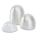 Karat PET Lids, Fits 12 oz to 24 oz Cold Cups, No Hole Dome Lid,,Clear, 1,000/Carton (CKDL626NH)