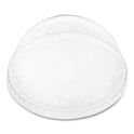 Karat PET Lids, Fits 12 oz to 24 oz Cold Cups, No Hole Dome Lid,,Clear, 1,000/Carton (CKDL626NH)