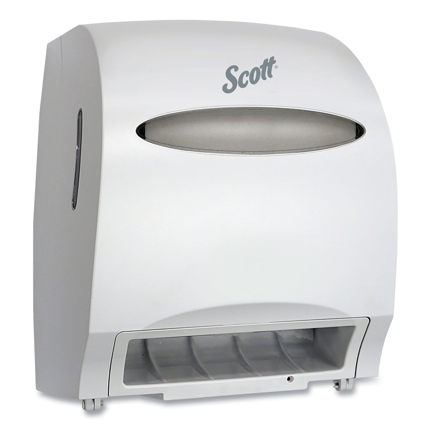 Scott Essential Electronic Hard Roll Towel Dispenser, 12.7 x 9.57 x 15.76, White (48858)