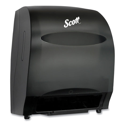 Scott Essential Electronic Hard Roll Towel Dispenser, 12.7 x 9.57 x 15.76, Black (48860)