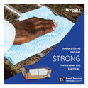 WypAll Heavy-Duty Foodservice Cloths, 12.5 x 23.5, Blue, 100/Carton (51633)