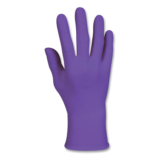 Kimtech PURPLE NITRILE Exam Gloves, 242 mm Length, Small, Purple, 100/Box (55081)