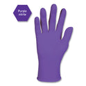 Kimtech PURPLE NITRILE Exam Gloves, 242 mm Length, Small, Purple, 100/Box (55081)