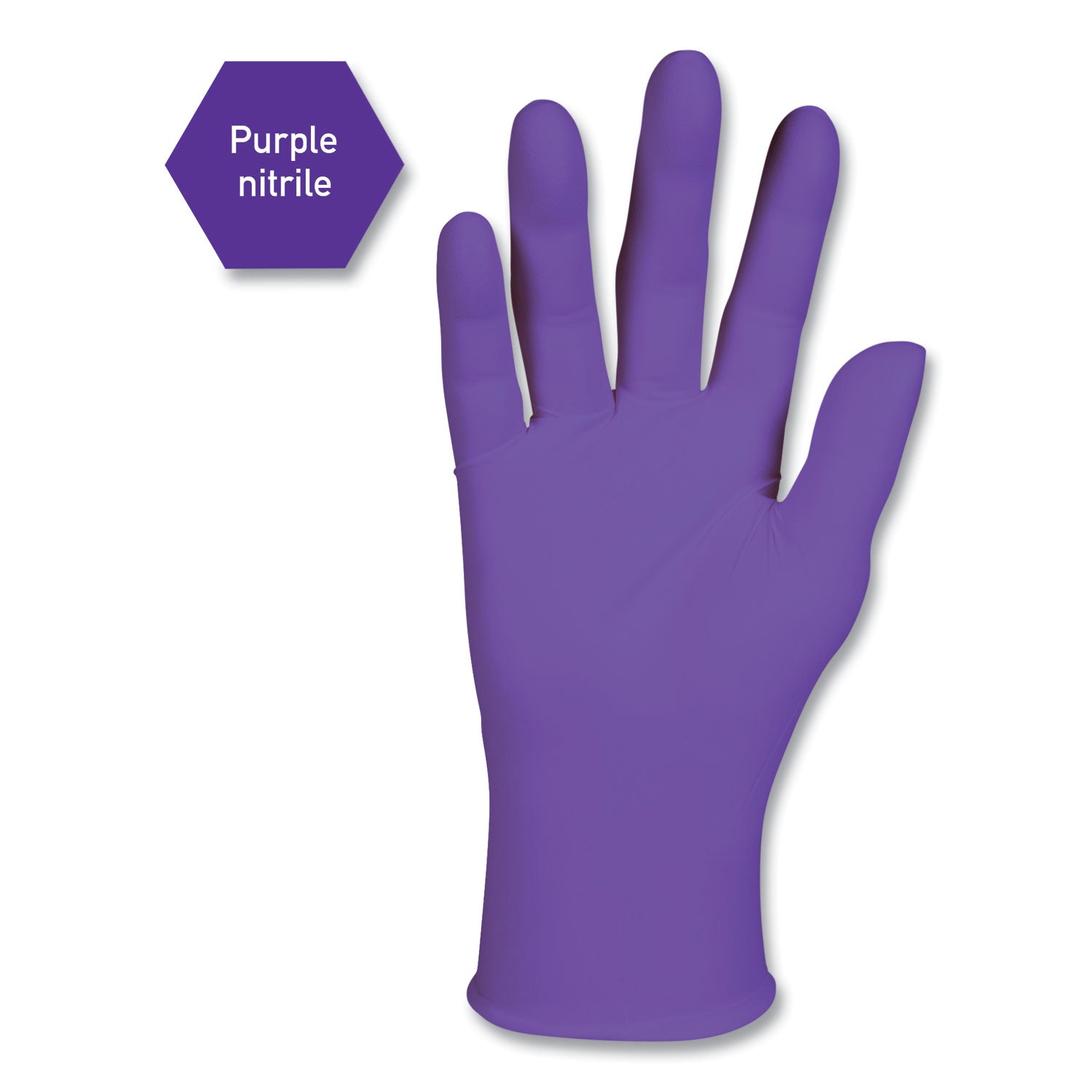 Kimtech PURPLE NITRILE Exam Gloves, 242 mm Length, Small, Purple, 100/Box (55081)