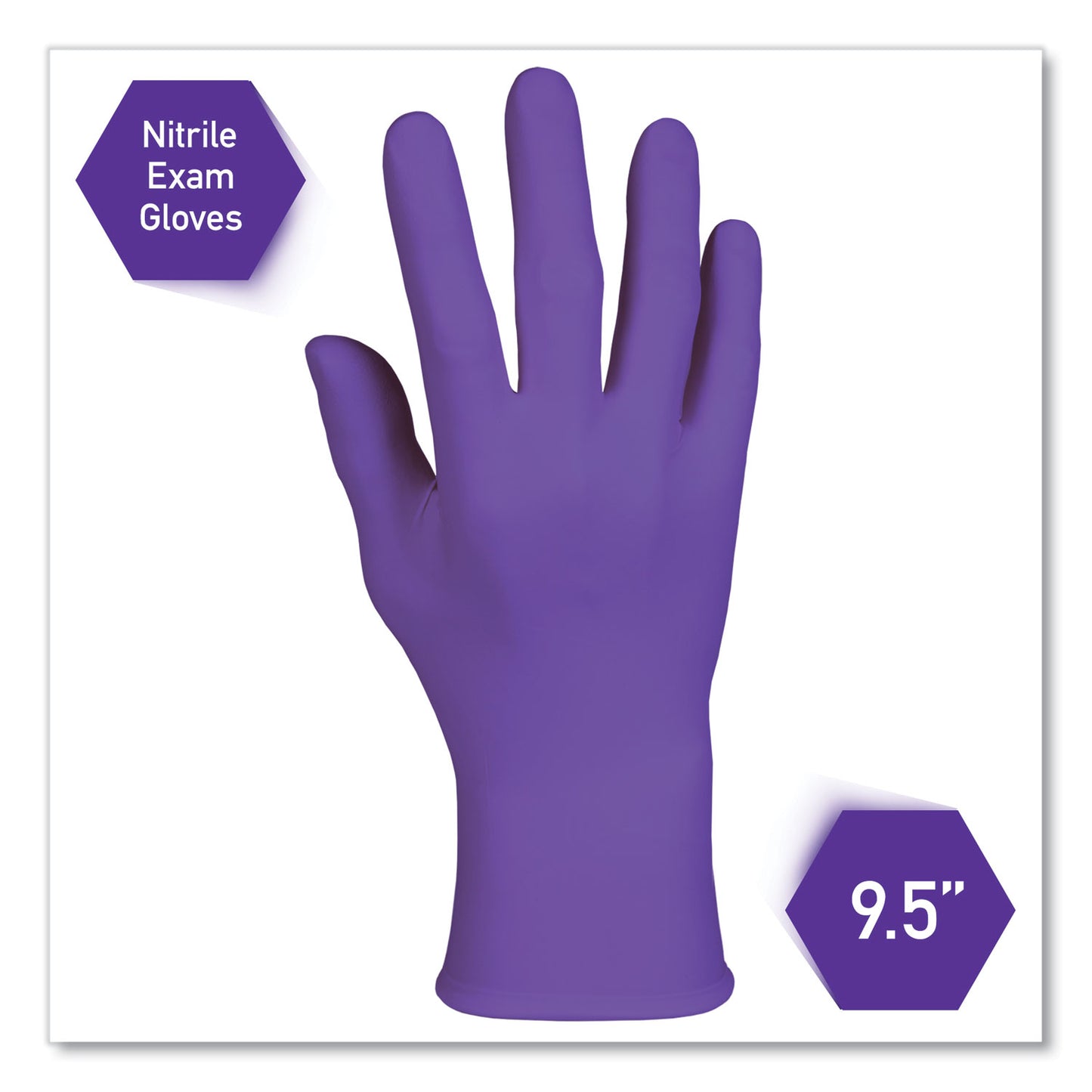 Kimtech PURPLE NITRILE Gloves, Purple, 242 mm Length, Small, 6 mil, 1,000/Carton (55081CT)