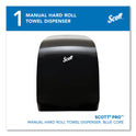 Scott Pro Mod Manual Hard Roll Towel Dispenser, 12.66 x 9.18 x 16.44, Smoke (34346)