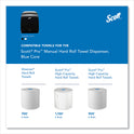 Scott Pro Mod Manual Hard Roll Towel Dispenser, 12.66 x 9.18 x 16.44, Smoke (34346)