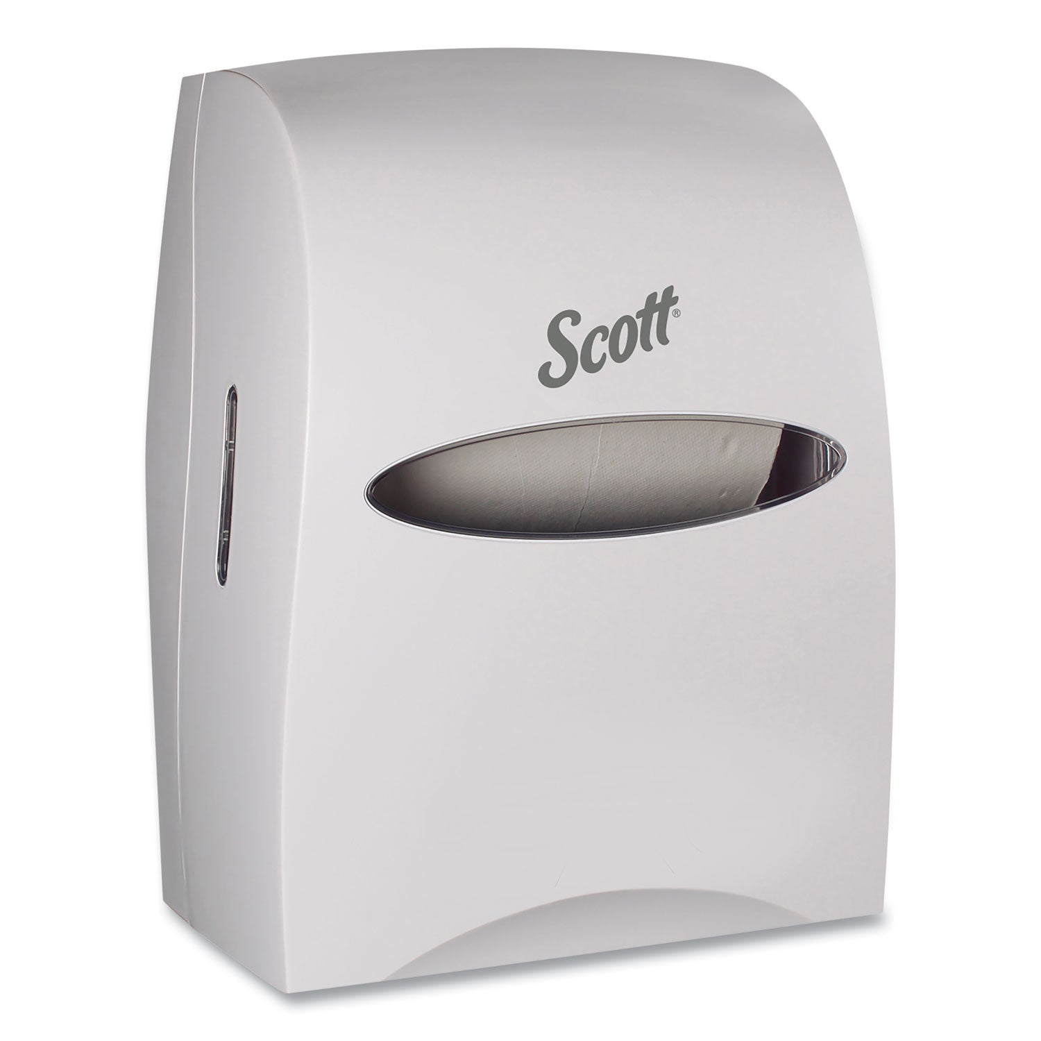 Scott Essential Manual Hard Roll Towel Dispenser, 13.06 x 11 x 16.94, White (46254)