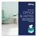 Kleenex Boutique White Facial Tissue for Business, Pop-Up Box, 2-Ply, 95 Sheets/Box, 6 Boxes/Pack, 6 Packs/Carton (21271CT)