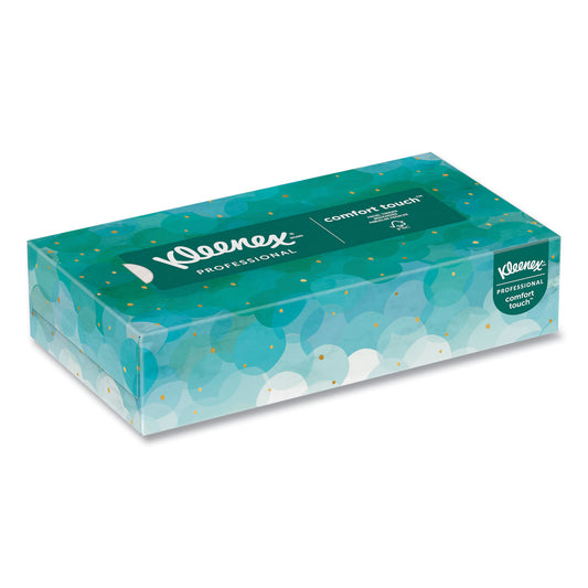 Kleenex White Facial Tissue for Business, 2-Ply, White, Pop-Up Box, 100 Sheets/Box (21400BX)