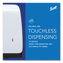 Scott Electronic Skin Care Dispenser, 1,200 mL, 7.3 x 4 x 11.7, White (32499)