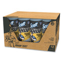 Scott Pro Shop Towels, Heavy Duty, 1-Ply, 10.4 x 11, Blue, 12 Rolls/Carton (32992)