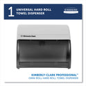 Kimberly-Clark Omni Roll Towel Dispenser, 10.5 x 10 x 10, Smoke/Gray (09746)