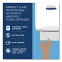 Kimberly-Clark Lev-R-Matic Roll Towel Dispenser, 13.3 x 9.8 x 13.5, Smoke (09765)