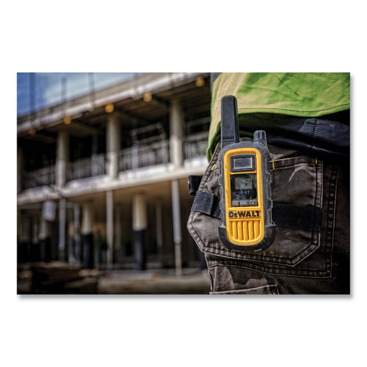 DeWalt DXFRS800BCH Two-Way Radios, 2 W, 22 Channels