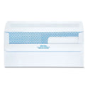 Quality Park Double Window Redi-Seal Security-Tinted Envelope, #9, Commercial Flap, Redi-Seal Adhesive Closure, 3.88 x 8.88, White, 250/CT (24519)