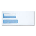 Quality Park Double Window Redi-Seal Security-Tinted Envelope, #9, Commercial Flap, Redi-Seal Adhesive Closure, 3.88 x 8.88, White, 250/CT (24519)