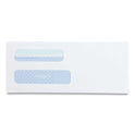 Quality Park Double Window Redi-Seal Security-Tinted Envelope, #8 5/8, Commercial Flap, Redi-Seal Closure, 3.63 x 8.63, White, 500/Box (24539)