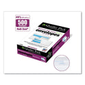 Quality Park Double Window Redi-Seal Security-Tinted Envelope, #8 5/8, Commercial Flap, Redi-Seal Closure, 3.63 x 8.63, White, 500/Box (24539)