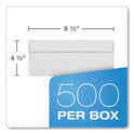 Quality Park Double Window Redi-Seal Security-Tinted Envelope, #10, Commercial Flap, Redi-Seal Adhesive Closure, 4.13 x 9.5, White, 500/BX (24559)